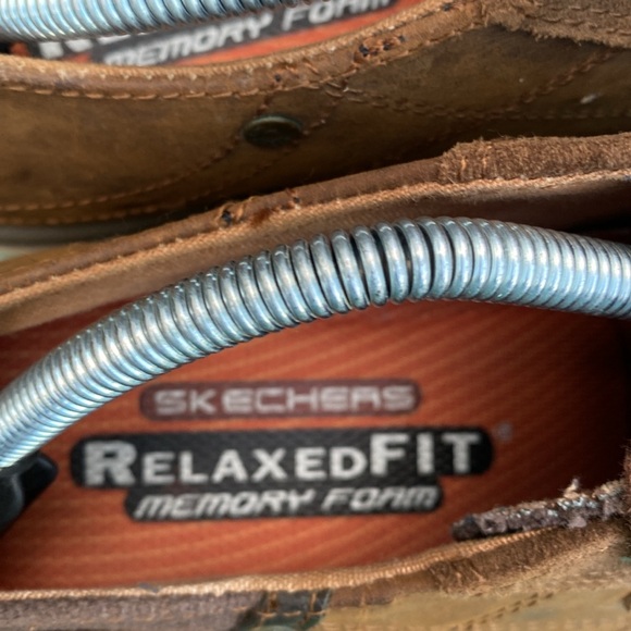 Skechers Sorino Pantalone SN 64242 Relaxed Fit Memory Foam Lace up Shoes Size 11 - Picture 5 of 8